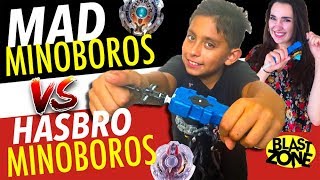 Beyblade Burst Battle Takara Tomy vs Hasbro  Best Beyblade Tournament Minoboros Beyblades [upl. by Enileda]