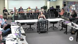 WCSD BOE March 11 2024 Monthly Meeting [upl. by Laing]