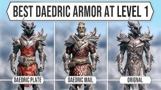 Skyrim Get The Best Daedric Armor at level 1 [upl. by Caraviello690]