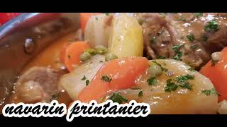 navarin d agneau printanier [upl. by Inaflahk]