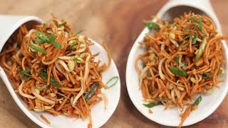 Chinese Bhel  Simple Vegetarian Khana With Chef Saurabh  Sanjeev Kapoor Khazana [upl. by Aenaj]