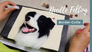 How to Make a Needle Felted BorderCollie [upl. by Fisoi]