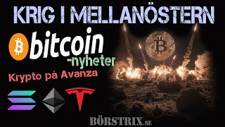 Marknadsuppdatering  Bitcoin älskar KRISER amp staten älskar SKULDER [upl. by Alaham302]