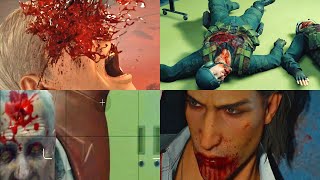 All Death scene  Dead Rising Deluxe Remaster [upl. by Zevahc]