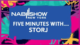 Five Minutes with Storj at NAB Show New York [upl. by Assilaj451]