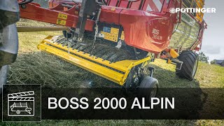 Der neue Ladewagen BOSS 2000 ALPIN – Teaser  PÖTTINGER [upl. by Haerdna]