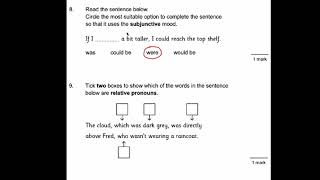 CGP SPAG SATs Buster Set B Test 3 walkthrough Year 6 SATs Punctuation and Grammar revision [upl. by Anitaf619]