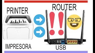 👨‍🏫 INSTALAR IMPRESORA en ROUTER ✅ [upl. by Marijane520]