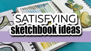 7 Sketchbook IDEAS to FILL your Sketchbook [upl. by Jobie]