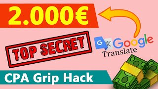 GEHEIM VERDIENE 23€ ALLE 10 MINUTEN mit Google Translate Online Geld verdienen [upl. by Rimahs]