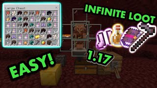 EASY PIGLIN BARTERING FARM TUTORIAL in Minecraft Bedrock MCPEXboxPS4Nintendo SwitchWindows10 [upl. by Lilly849]