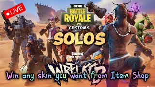 Fortnite Battle Royale Customs win any skin you want [upl. by Ellenrahc778]