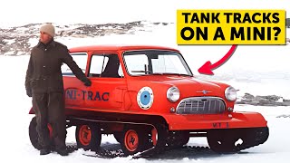 Mini Trac  The Amazing Tracked Mini Built for Antarctica [upl. by Eibmab]