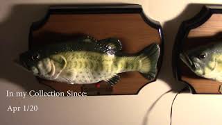 My Original Big Mouth Billy Bass Collection May 2020 [upl. by Julieta]