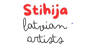 Stihija  Latvian Artists [upl. by Aniuqal751]