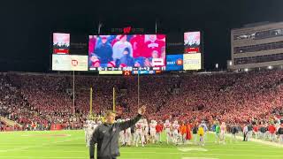 College Football Traditions Jump Around At Wisconsin in 4K [upl. by Erdrich759]