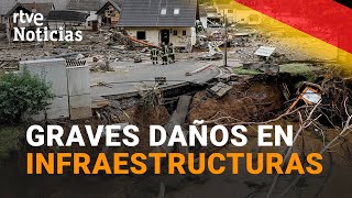 Las inundaciones en ALEMANIA y BÉLGICA dejan más de 160 muertos y miles de AFECTADOS I RTVE Noticias [upl. by Oicinoid492]