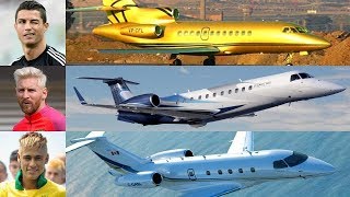 7 Jets Privés Les Plus Chers Et Luxueux Des Footballeurs Célèbres [upl. by Neeli]