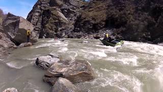 Jetboating the Shotover River  Queenstown  New Zealand [upl. by Odeen]