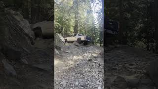 Tacoma rock crawling at Signal peak OHV Ca offroad shorts fypシ゚viral [upl. by Oleg]