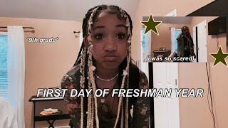 first day of freshman year  high school  grwm  chit chat and more🧚🏽‍♀️  Keyorie Eliaña [upl. by Yerbua]