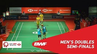 SF  MD  GIDEONSUKAMULJO INA 1 vs GOHTAN MAS  BWF 2019 [upl. by Kendrick]