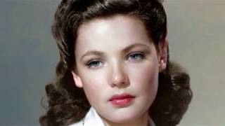 A Pictorial Tribute to Actress Gene Tierney 1920  1991 [upl. by Zaneta]