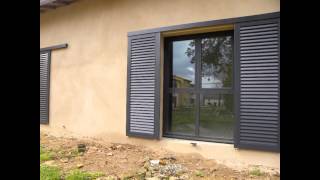 Volets coulissant pash aluminium system [upl. by Jarlathus]