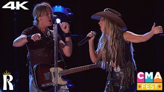 Keith Urban feat Lainey Wilson  Messed Up As Me  GO HOME W U  Live  The CMA Fest 2024 [upl. by Akcirderf]