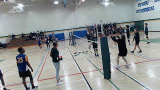 AAA JV Boys Provincials Niverville vs Swan Valley [upl. by Aiclef]