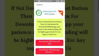 GB WhatsApp Kaise Download Kare  GB WhatsApp Download [upl. by Richia736]