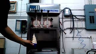 Stoelting F231 1ph 220 Volt Water Cooled Ice cream Machine [upl. by Tihw]