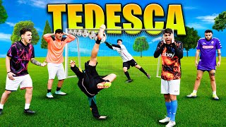 ⚽️ TEDESCA CHALLENGE ASSURDA vs TIFOSI NAPOLETANI 🔥 [upl. by Downing]