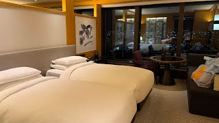 Grand Hyatt Hotel in Seoul Korea Two twin bedroom high floor [upl. by Collayer]