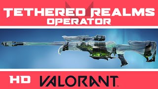 Tethered Realms Operator VALORANT SKIN  New Skins InGame Showcase [upl. by Adnale]