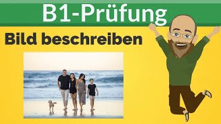 B1 Prüfung DTZ  ein Bild beschreiben [upl. by Nyrrat]