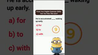 Test Your Knowledge of Prepositions  Quick English Grammar Quiz [upl. by Meensat]