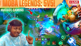 Playing Moba Legends 5v5 Gameplay 3  LIVE 🔥 mobalegends5v5india ff mahadigaming [upl. by Baggett586]