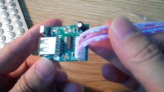 How to add a usb port to a car stereo using WAVMP3 decoding board [upl. by Hajar354]