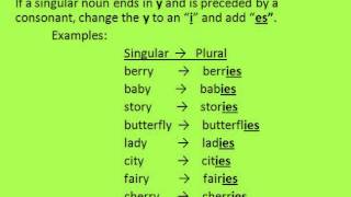 5th Grade Singular and Plural Nouns [upl. by Nojad]