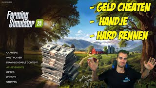 GELD CHEATEN RENNEN EN HANDJE Farming Simulator 25 Tutorial [upl. by Anailuy]