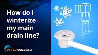 How do I winterize my main drain line [upl. by Benzel]