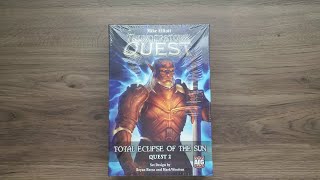 Thunderstone Quest KickStarter 5  Quest 2 Total Eclipse of the Sun Unboxing [upl. by Nirik]