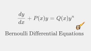 Bernoulli Differential Equations Solution Methods and Exercises [upl. by Nielsen474]