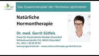 Natürliche Hormontherapie  Das Zusammenspiel der Hormone optimieren [upl. by Rozalin]