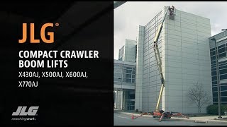 JLG Compact Crawler Boom Lifts Features Overview [upl. by Maggi]