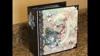 MINI ALBUM TUTORIAL PART 3 WONDERLAND SHELLIE GEIGLE JS HOBBIES AND CRAFTS [upl. by Geraud]