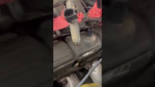 Removing injectors on a Ford Edge engine mechanic themadbrooker tools [upl. by Eenobe]