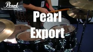 Pearl Export Drum Kit Demo [upl. by Sallie]