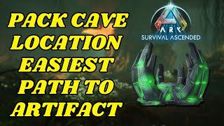 Pack Cave Walkthrough to Artifact Ark Survival Ascended The Island [upl. by Hayouqes948]